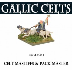 Celtic Mastiffs & Pack-Master 28mm Ancients WARLORD GAMES