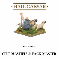 Celtic Mastiffs & Pack-Master 28mm Ancients WARLORD GAMES