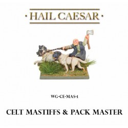 Celtic Mastiffs & Pack-Master 28mm Ancients WARLORD GAMES