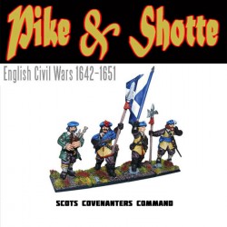 Scots Covenanters Command (4) 28mm ECW TYW WARLORD GAMES
