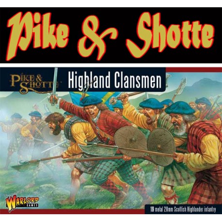 Highland Clansmen! 28mm Pike & Shotte WARLORD GAMES