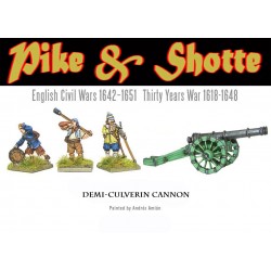 Demi-Culverin Cannon 28mm Pike & Shotte WARLORD GAMES