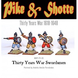 Thirty Years War Swordsmen ECW 28mm Pike & Shotte WARLORD GAMES
