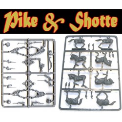 ECW Cavalry (4) 28mm Pike & Shotte WARLORD GAMES