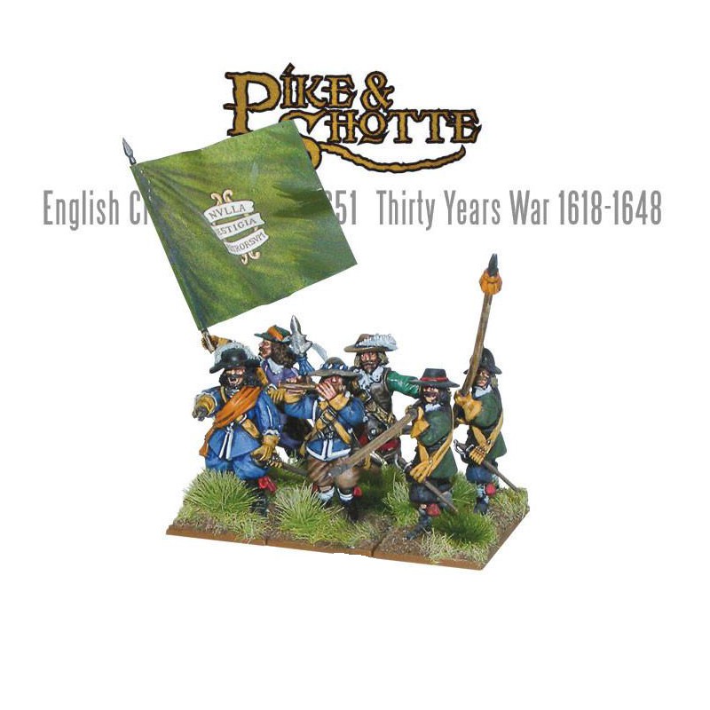 ECW Command Sprue 28mm Thirty Years War Pike & Shotte WARLORD GAMES 
