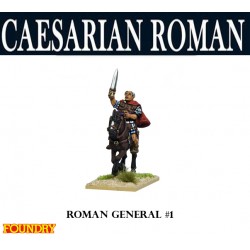 Caesarian Roman General 1 28mm Ancients FOUNDRY