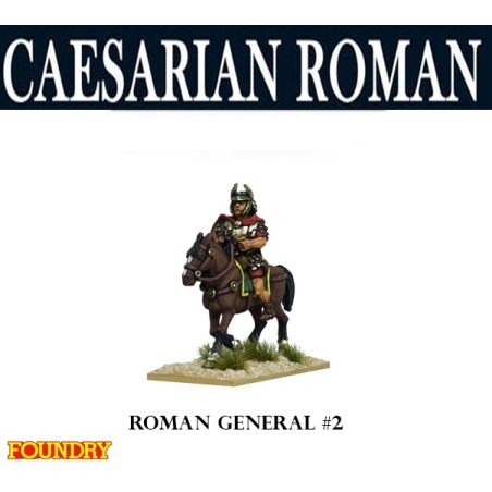 Caesarian Roman General 2 28mm Ancients FOUNDRY