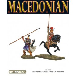 Macedonian Alexander the Great & Philip II 28mm Ancient Greek WARLORD GAMES