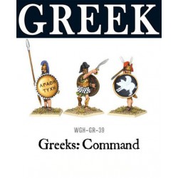 Greek command 28mm Ancient WARLORD GAMES
