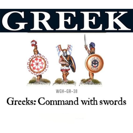 Greek Command with sword 28mm AncientS  WARLORD GAMES