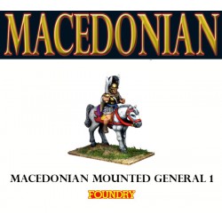 Macedonian Mounted General 1 28mm Ancients FOUNDRY