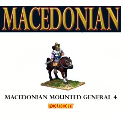 Macedonian Mounted General 4 28mm Ancients FOUNDRY