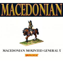 Macedonian Mounted General 5 28mm Ancients FOUNDRY