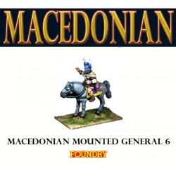 Macedonian Mounted General 6 28mm Ancients FOUNDRY