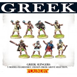 Greek Slingers 28mm Ancients FOUNDRY