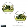 Hungarian Army Pak 40 anti-tank gun 28mm WWII WARLORD GAMES