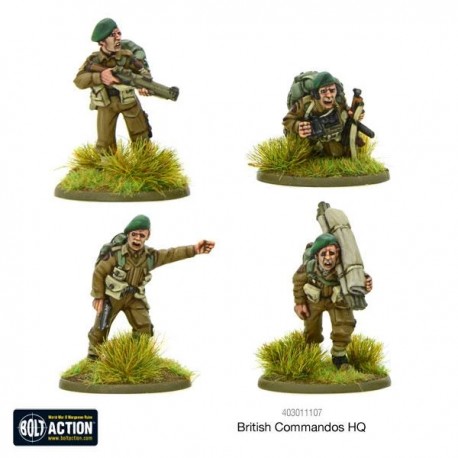 British Commandos HQ 28mm WWII WARLORD GAMES