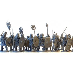 Germanic Warriors Command Sprue (6) 28mm VICTRIX MINIATURES