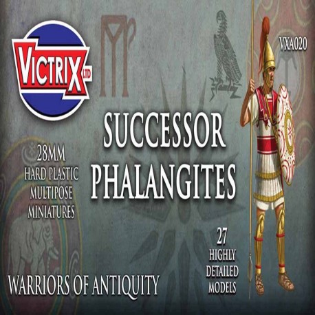 Greek Successor Phalangites (27) 28mm Plastic VICTRIX