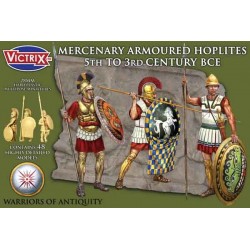 Greek Mercenary Armoured Hoplites (48) 28mm Plastic VICTRIX