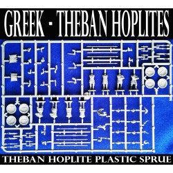 Greek Theban Armoured Hoplites Sprue (8) 28mm Plastic VICTRIX