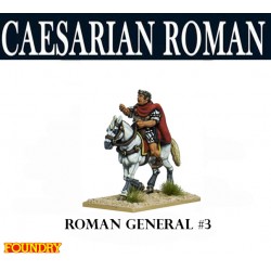 Caesarian Roman General 3 28mm Ancients FOUNDRY
