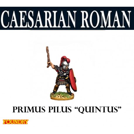 Caesarian Roman Primus Pilus "Quintus" 28mm Ancients FOUNDRY