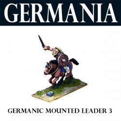 Germanic Mounted Leader/Character 3 28mm Ancients FOUNDRY