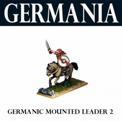 Germanic Mounted Leader/Character 2 28mm Ancients Germania FOUNDRY