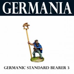 Germanic Warrior standard 3  28mm Ancients FOUNDRY