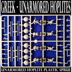 Greek Unarmoured Hoplites Sprue (8) 28mm Plastic VICTRIX
