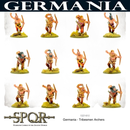 SPQR Germania Tribesmen Archers (12) 28mm Ancients WARLORD GAMES