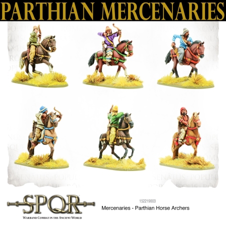 SPQR Mercenaries Parthian Horse Archers (6) 28mm Ancients WARLORD GAMES