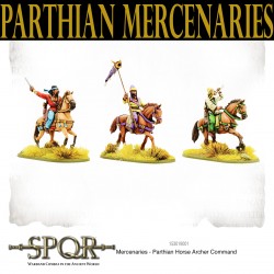 SPQR Mercenaries Parthian Horse Archer Command (3) 28mm Ancients WARLORD GAMES