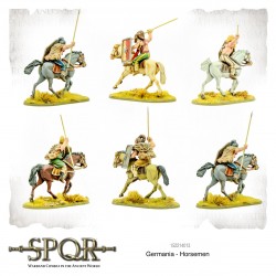 SPQR Germania Horsemen (6) 28mm Ancients WARLORD GAMES