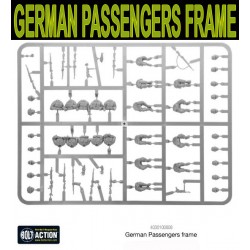 German passengers frame 28mm WWII WARLORD GAMES