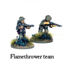 American U.S. Marines Corp Flamethrower team 28mm WWII WARLORD GAMES
