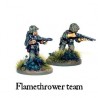 American U.S. Marines Corp Flamethrower team 28mm WWII WARLORD GAMES