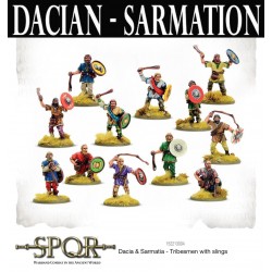 SPQR: Dacia & Sarmatia Dacian Tribesmen w/ Slings 28mm Ancients WARLORD GAMES