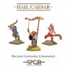 Dacian Falxmen Command (3) 28mm Ancients SPQR WARLORD GAMES