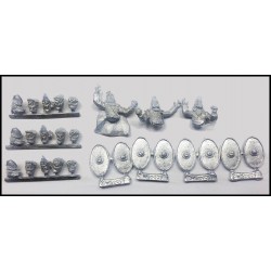 Dacian Warrior unit (20) 28mm Ancients SPQR WARLORD GAMES