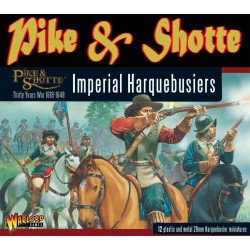 Imperial Harquebusiers Cavalry boxed set (12) 28mm ECW TYW Pike & Shotte WARLORD GAMES