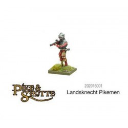 Landsknechts Pikemen Sprue (6) 28mm Renaissance Pike & Shotte WARLORD GAMES