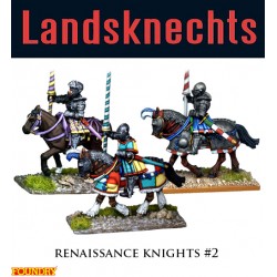 Landsknechts Renaissance Knights 2 28mm Pike & Shotte FOUNDRY