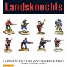 Landsknechts Handgunners Firing (5) 28mm Renaissance FOUNDRY