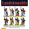 Landsknechts Unarmored Pike At Ready 1 28mm Renaissance  FOUNDRY