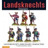 Landsknechts Mercenary Character Pikemen 28mm Renaissance FOUNDRY