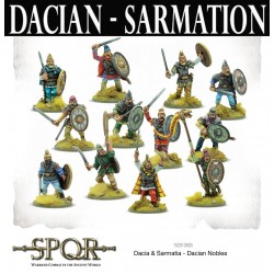 Dacia & Sarmatia Dacian Nobles (12) 28mm Ancients SPQR WARLORD GAMES