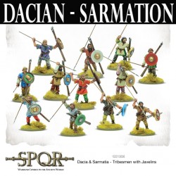 SPQR: Dacia & Sarmatia Tribesmen w/Javlins (12) 28mm Ancients WARLORD GAMES