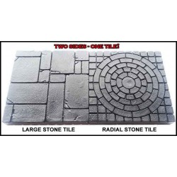 DUNGEON STONE/EARTH DUNGEON TILES 2"x2" DOUBLE-SIDE Dwarven Forge 